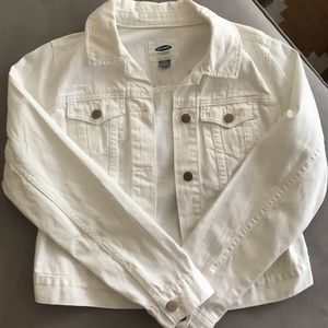 White Jean Jacket